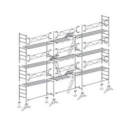 Echafaudage 49 De Maçon 80 M² Top10x8c