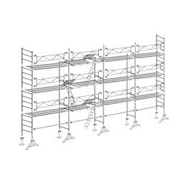 Echafaudage 49 De Maçon 104 M² Top13x8c