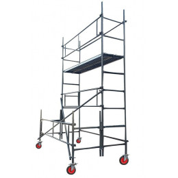 Echafaudage Taille Haie 5m Roue Pleine