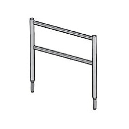 Échelle 0,85m Et 2 Barreaux
