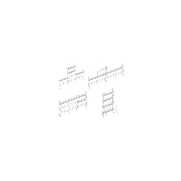 Echafaudage Faitage Révolution 4 En 1 P