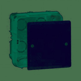 Boîte de dérivation pour maçonnerie avec couvercle et vis-120x120x40mm