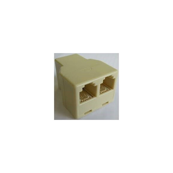 Adaptateur RJ11 femelle-2 RJ11 femelle