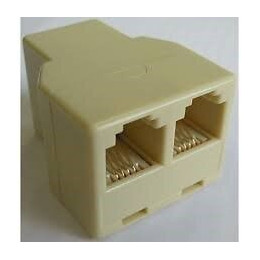 Adaptateur RJ11 femelle-2 RJ11 femelle