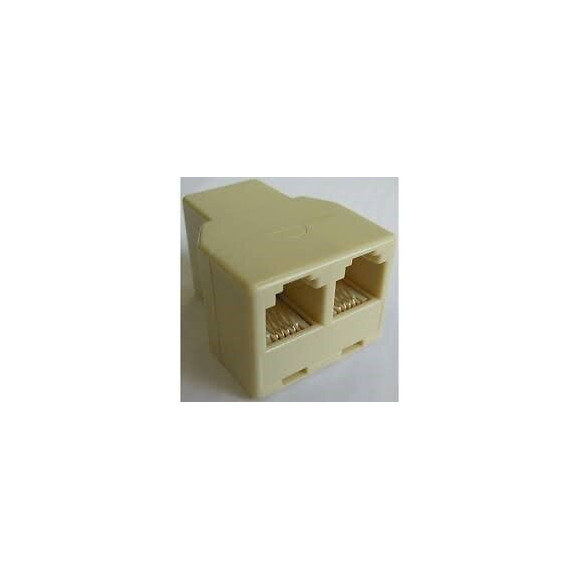 Adaptateur RJ11 femelle-2 RJ11 femelle