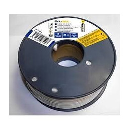 Câble TV coaxial bobine 17 VAtC 25m - blanc