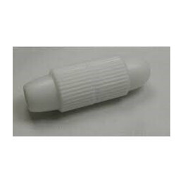 Raccord à visser pour 2 câbles coaxiaux