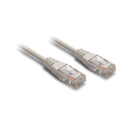 Cordon rj 45 droit 10m blanc