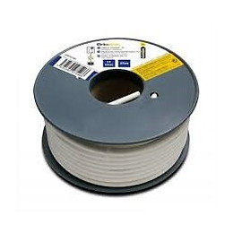 Câble TV coaxial bobine 19 VATC 25m - blanc
