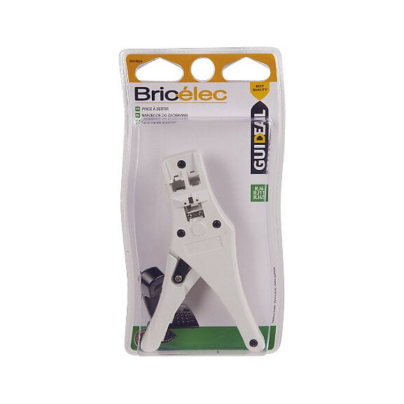 Pince à sertir RJ6 + RJ11 + RJ45 - noire