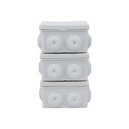 Lot 3 Boîtes de dérivation étanche IP44 en saillie