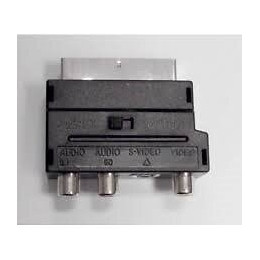 Adaptateur péritel-3 RCA + S-vidéo -Y-C-