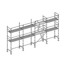 Echafaudage Façadier 78 M² Lisses Planchers Alp78