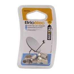 Fiche TV -lot de 6- SAT F mâle à joint torique