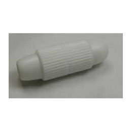 Raccord à visser pour 2 câbles coaxiaux