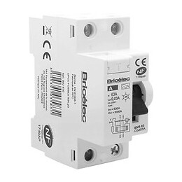Interrupteur différentiel 63A 30mA Type à NF BRICELEC