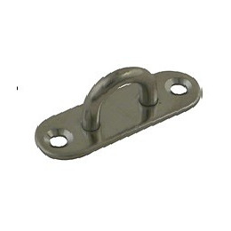 Platine à œil inox AISI 316 x 2