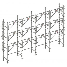 Échafaudage Altrad Façadier 104 M²