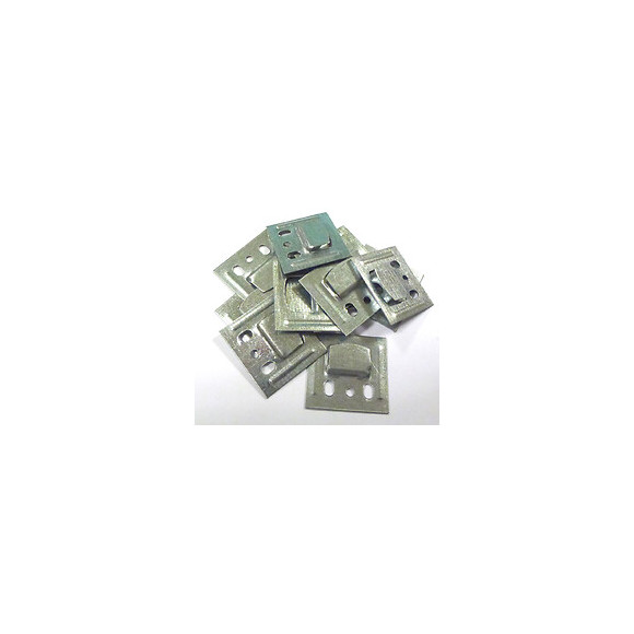 100 clips lambris pvc