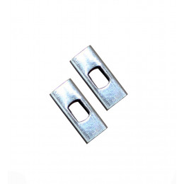 Carte 2 fourreaux métalliques 6x7 mm PERFECTLINE