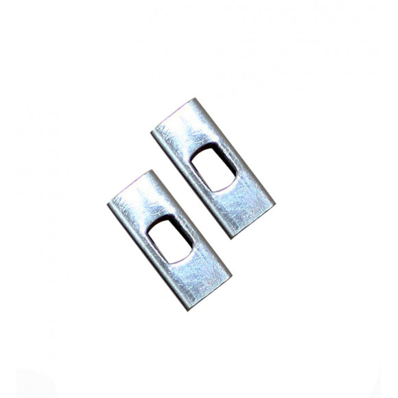 Carte 2 fourreaux métalliques 6x7 mm PERFECTLINE