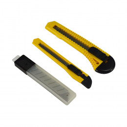 Cutter + lames 2 pièces 9/18 mm