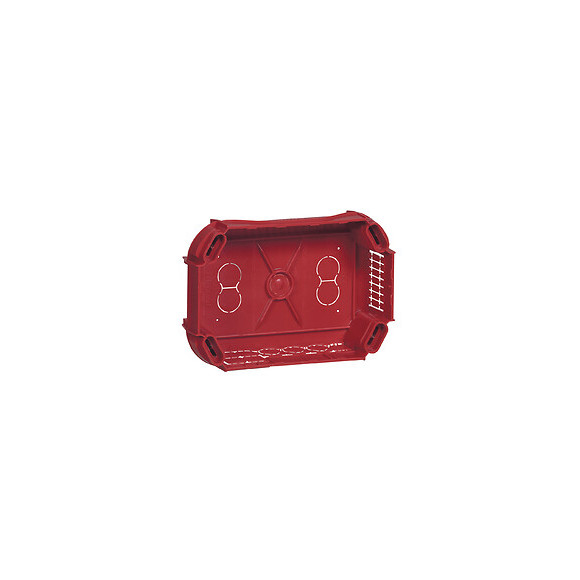 Boîte de dérivation pour maçonnerie avec couvercle et vis-165x115x40mm