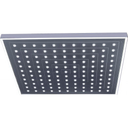 Tête de douche carrée chrome