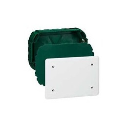 Boîte de dérivation pour maçonnerie avec couvercle et vis-165x115x40mm