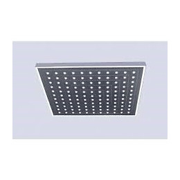 Tête de douche carrée chrome