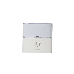 Sonnette IP54 pour kit carillon Sérénité - blanc