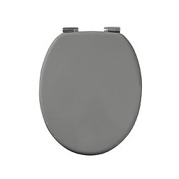 ABATTANT BOIS MOULÉ FDC GRIS