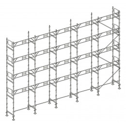 Échafaudage Altrad Façadier 160 M²