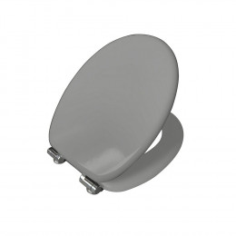 ABATTANT BOIS MOULÉ FDC GRIS