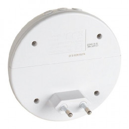 Kit carillon radio sans fil Sérénité double à piles - blanc