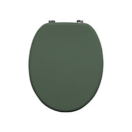 ABATTANT BOIS MOULÉ VERT EUCA