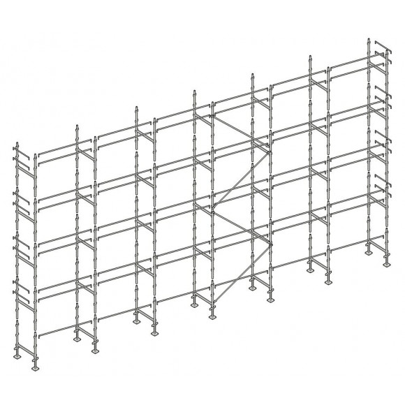 Échafaudage Altrad Façadier 190 M²