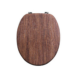 ABATTANT BOIS MOULÉ CHÊNE