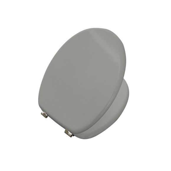 ABATTANT BOIS MOULÉ GRIS