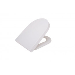 ABATTANT THERMODUR CARRÉ BLC