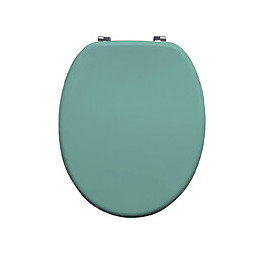 ABATTANT BOIS MOULÉ MENTHE