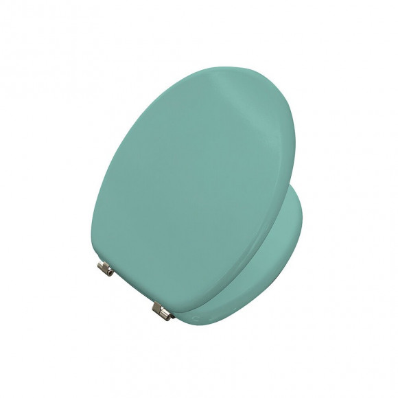 ABATTANT BOIS MOULÉ MENTHE