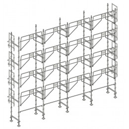 Échafaudage Altrad Façadier 130 M²