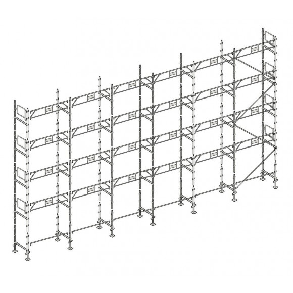 Échafaudage Altrad Façadier 190 M²
