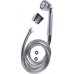 Kit douchette support 1 jet cristal