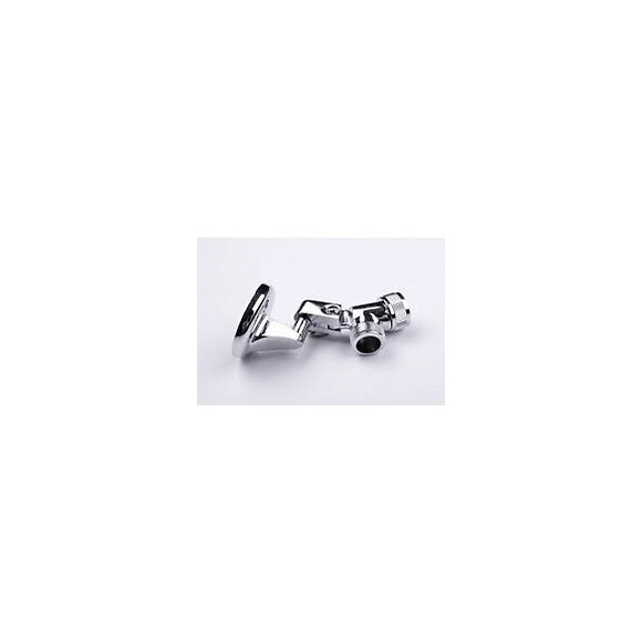 Support douchette avec articulation chrome