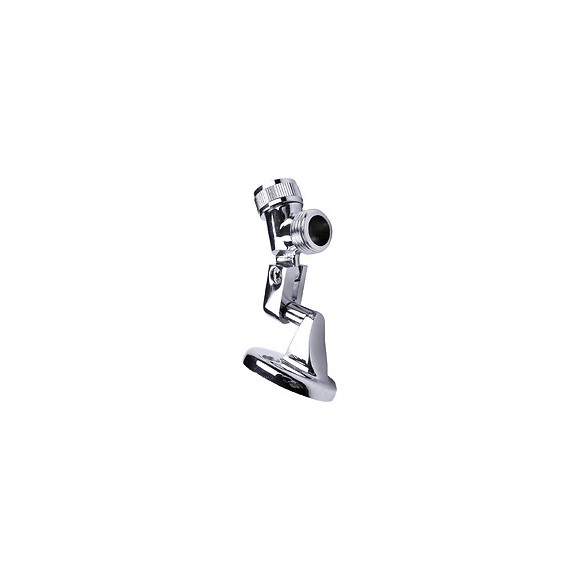 Support douchette avec articulation chrome