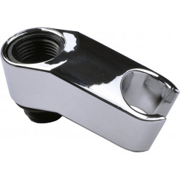 Support douchette sur robinet chrome