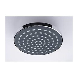 Tête de douche ronde chrome
