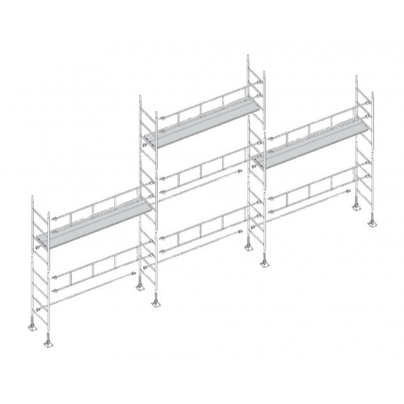 Echafaudage Spécial Faitage 7m X 9 M P